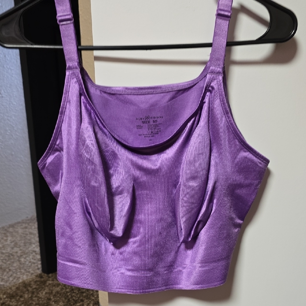 Ruby Ribbon Lavender Top